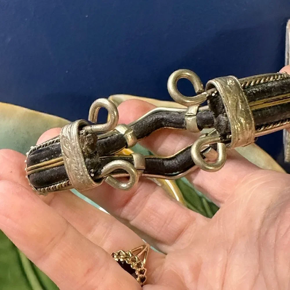 Unique vintage Bangle Bracelet Adjustable BOHO Edwardian